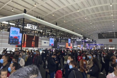昆明国际车展展会现场图片