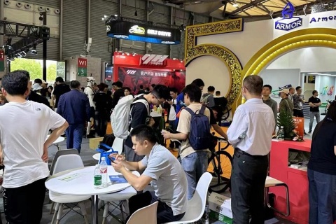 上海国际户外骑行装备展览会展会现场图片