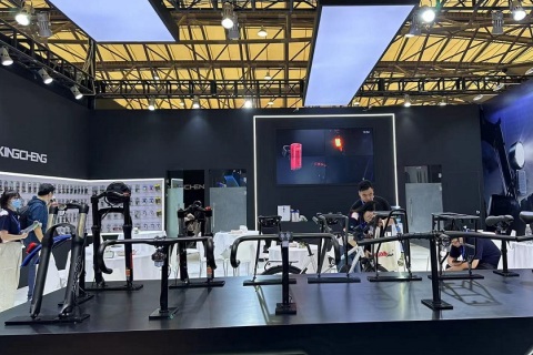 上海国际户外骑行装备展览会展会现场图片