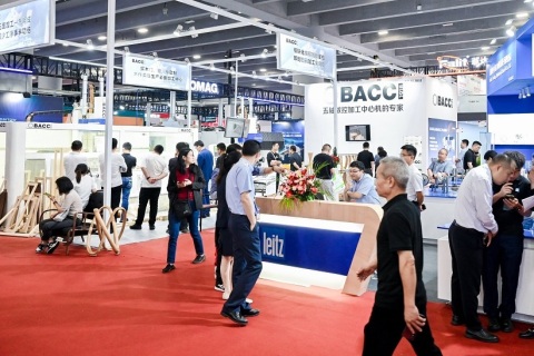 广州家具生产设备及木工机械展览会CIFM展会现场图片