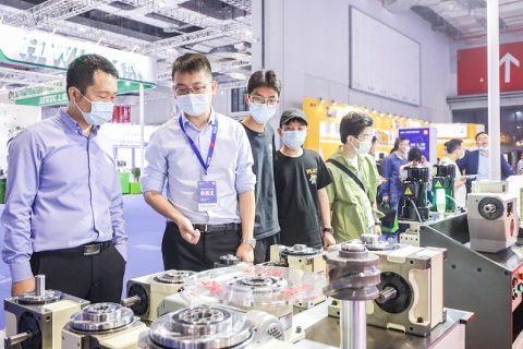 天津国际机床展展会现场图片