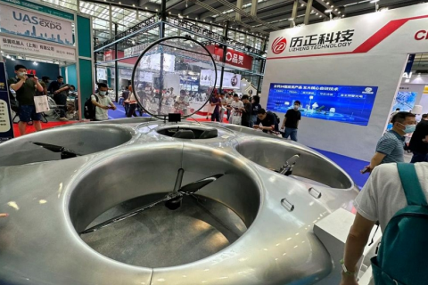 深圳低空经济与无人系统展览会展会现场图片
