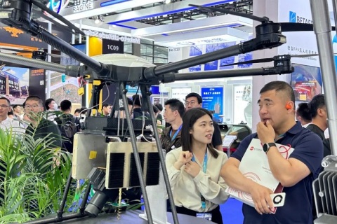 上海国际低空经济与无人机展览会展会现场图片