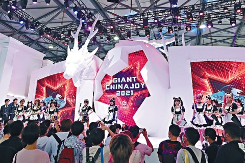 中国(上海)国际数码互动娱乐展览会CJ展会现场图片