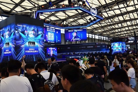 中国(上海)国际数码互动娱乐展览会CJ展会现场图片
