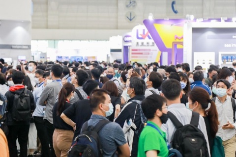 台湾智慧显示展览会展会现场图片