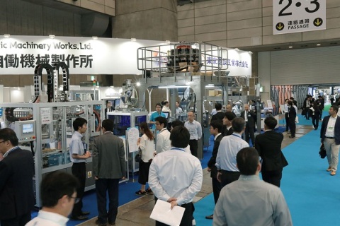 日本包装机械展览会展会现场图片