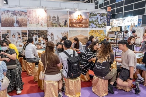 香港婚纱展暨海外婚礼博览展会现场图片
