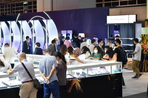 香港钟表展览会展会现场图片