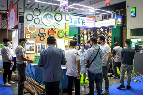 印尼雅加达广告标识印刷包装展览会展会现场图片