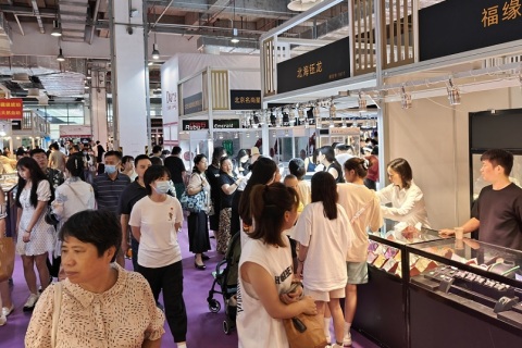 杭州国际珠宝展展会现场图片