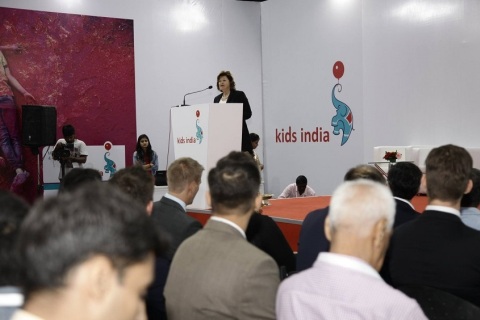 印度孟买玩具婴童展览会展会现场图片