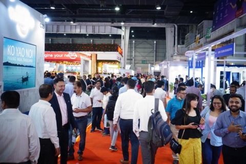 印度新德里旅游展览会展会现场图片