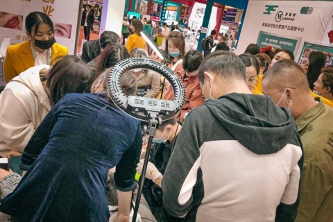 江苏南京美容美业博览会展会现场图片