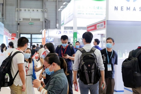上海国际面膜产业展览会展会现场图片
