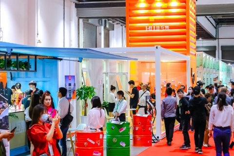 上海国际竹产业博览会展会现场图片