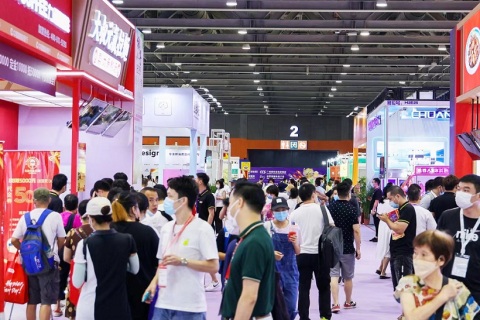 广州国际连锁加盟展览会展会现场图片