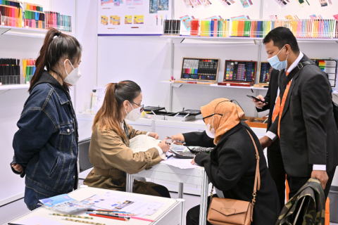 香港文具及办公用品展览会展会现场图片
