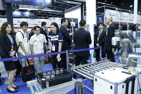 泰国曼谷汽车生产制造展览会展会现场图片