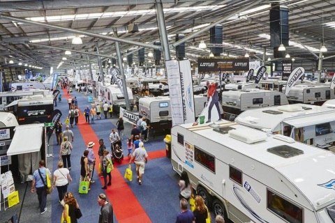 澳洲澳大利亚房车、户外露营用品展览会展会现场图片