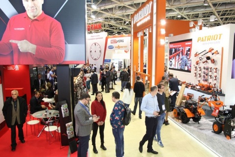 俄罗斯莫斯科五金电动工具展览会展会现场图片