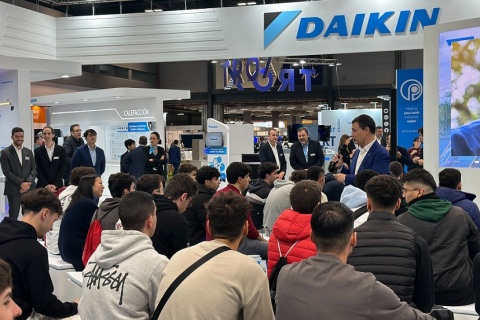 西班牙马德里暖通制冷展览会展会现场图片