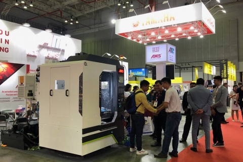 越南胡志明机床工具及模具展览会展会现场图片