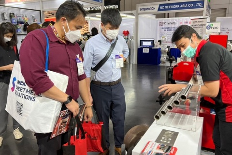 泰国曼谷机床及金属加工展览会展会现场图片