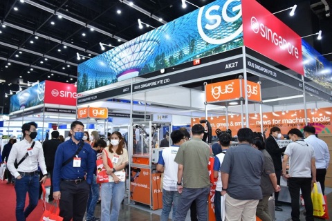 泰国曼谷机床及金属加工展展会现场图片