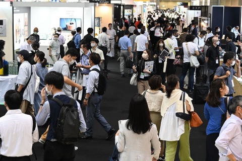 日本横滨图像信息传感展览会展会现场图片