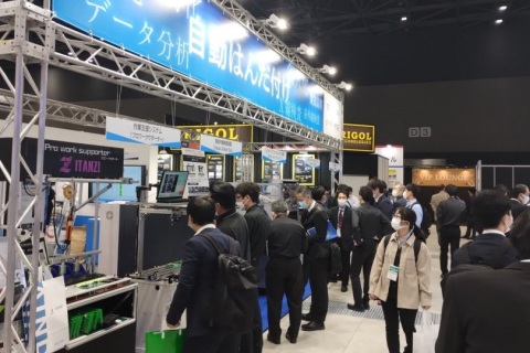 日本东京电子元器件展览会展会现场图片