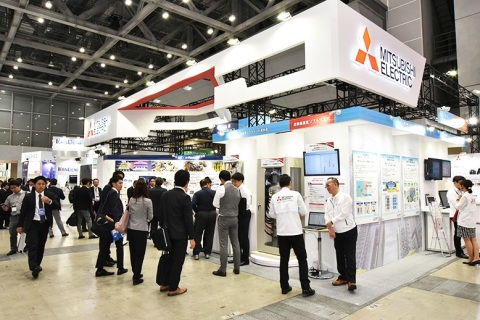 日本电力电工展展会现场图片
