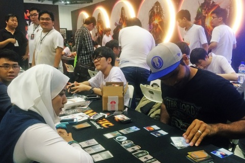 新加坡动漫展展会现场图片
