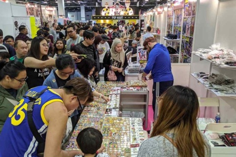 新加坡动漫展展会现场图片