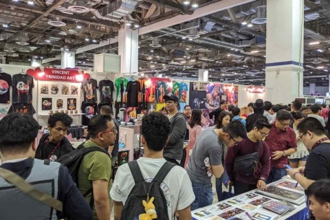 新加坡动漫展展会现场图片