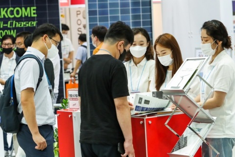 韩国氢能、太阳能、核能展展会现场图片