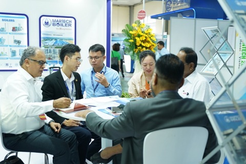 越南河内电池、储能展览会展会现场图片