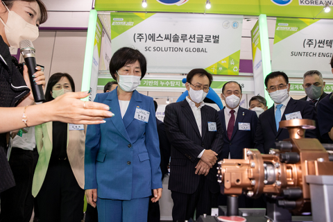 韩国首尔环保及新能源展览会展会现场图片