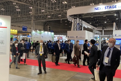日本铁路轨道交通展览会展会现场图片