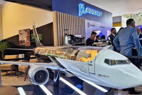 巴西圣保罗公务航空展览会展会现场图片