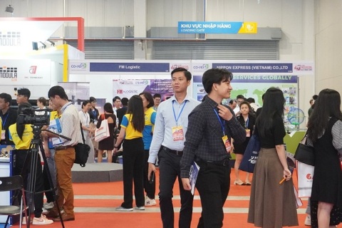 越南国际仓储物流展览会展会现场图片