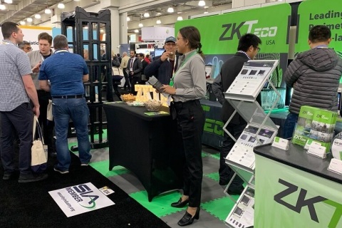 美国纽约东部安防无人技术展览会展会现场图片