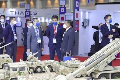 泰国曼谷军警防务展览会DST展会现场图片