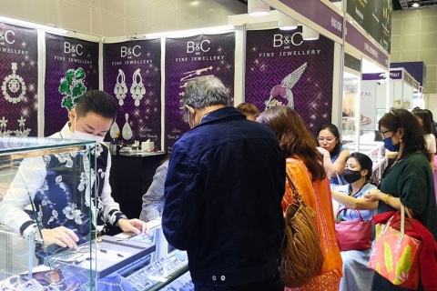 马来西亚吉隆坡珠宝展览会展会现场图片