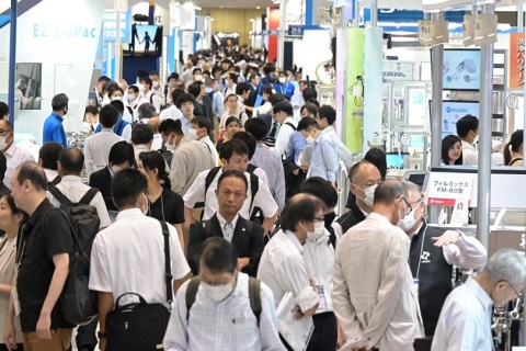 日本全球生命科学展展会现场图片