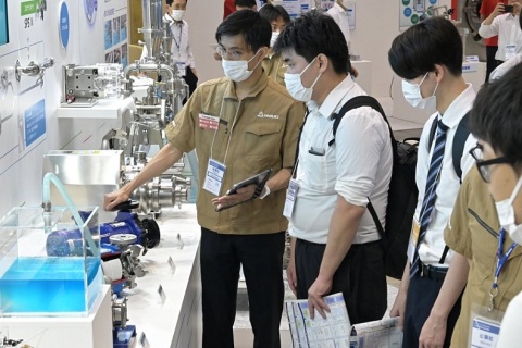 日本东京生物制药展览会展会现场图片