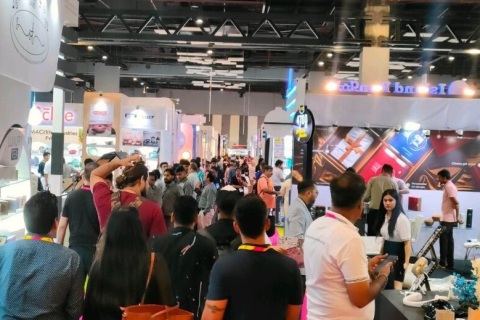印度礼品展览会展会现场图片