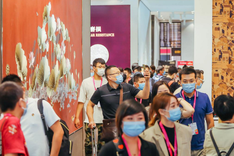 中国(北京)国际墙纸墙布窗帘暨家居软装饰展览会展会现场图片