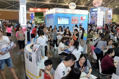 新加坡国际高端旅游展展会现场图片