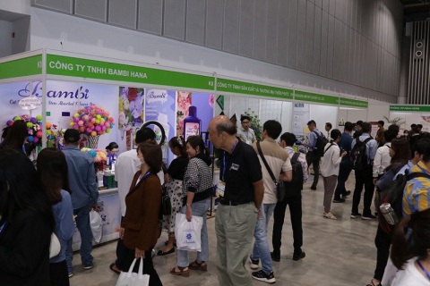 越南果蔬及花卉园艺展览会展会现场图片